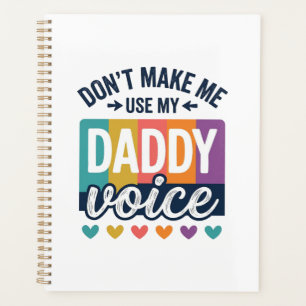 Daddy Voice Vintage Pride Shirt Design_1 Planner