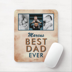 Daddy you are my Hero Dad Photo Father`s Day Mouse Pad