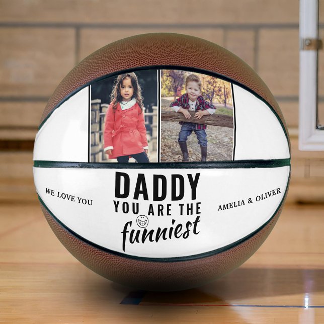 Daddy you are the Funniest Father`s Day 2 Photo Basketball (Creator Uploaded)