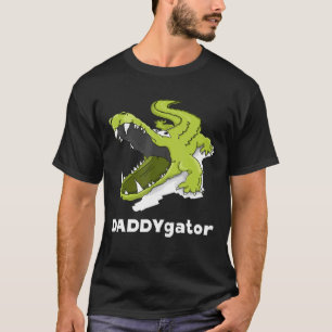 Daddygator Father Alligator Dad Fathers Day Papa T-Shirt