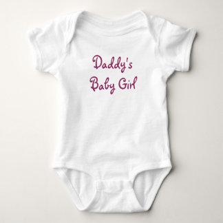 Daddy's Baby Girl Baby Bodysuit