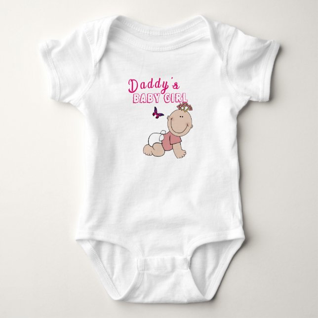 Daddy's  baby girl  bodysuit (Front)