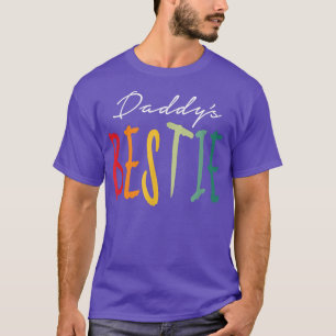 Daddy's Bestie Son and Daughter Birthday Costume F T-Shirt