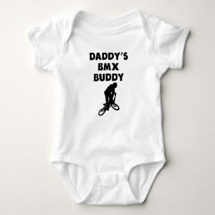 Daddy's BMX Buddy Baby Bodysuit