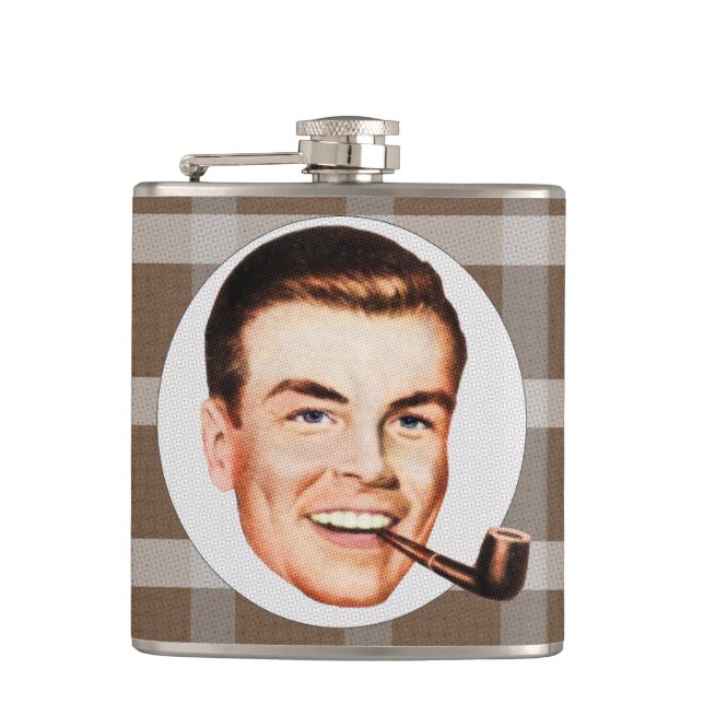 Daddy's Booze Hip Flask (Front)