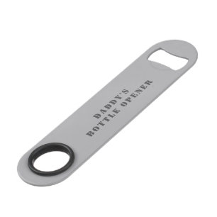 Daddy's Bottle Opener Personalised Bar Key