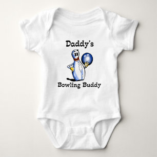 Daddy's Bowling Buddy Baby Bodysuit