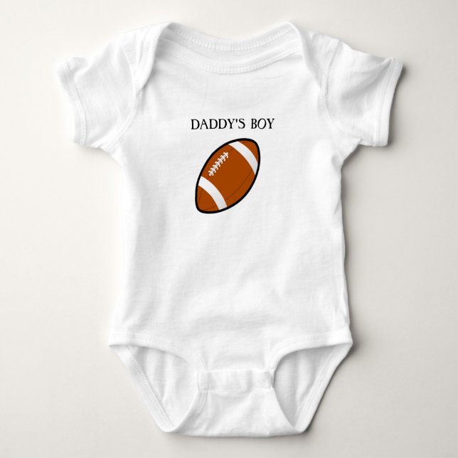 DADDY'S Boy Baby Bodysuit (Front)