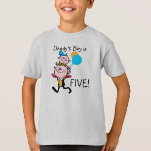 Daddy's Boy Customisable Birthday T-shirt