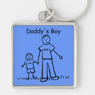 Daddy's Boy Keychain (Customise)