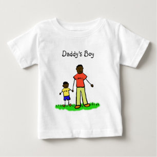 Daddy's Boy Personalised Family Characters Shirt