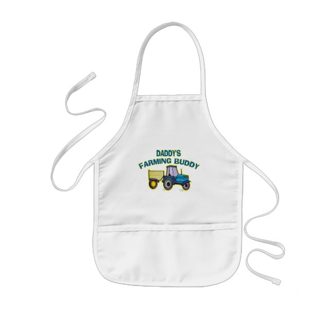 Daddy's Farming Buddy Kids Apron (Front)