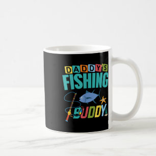 Daddys Fishing Buddy Shirt For Boys Girls Kids Pro Coffee Mug