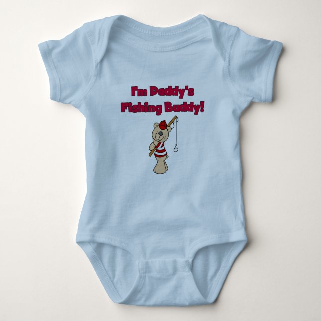 Daddy's Fishing Buddy Tshirts and Gifts (Front)
