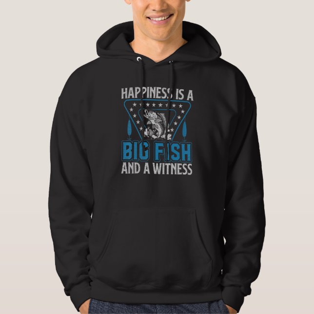 Daddy's fly fishing Buddy - Funny Fisherman Quotes Hoodie (Front)