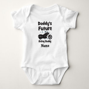 Daddy's Future Riding Buddy Ver2 Baby Bodysuit