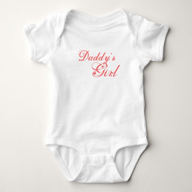 Daddy's Girl Baby Bodysuit (Front)