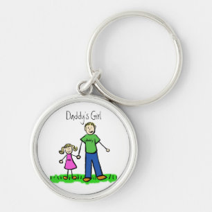 Daddy's Girl Blonde Keychain (Customise)