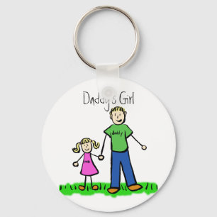 Daddy's Girl Blonde Keychain (Customise)
