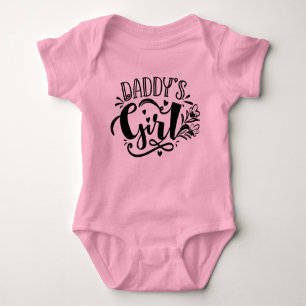 Daddy's Girl cute daddy's little girl Baby Bodysuit