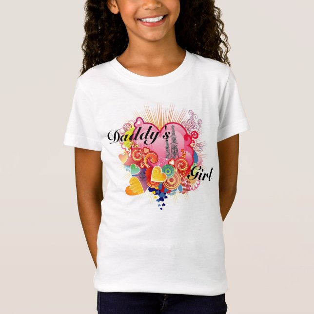 Daddy's Girl (hearts & rigs) T-Shirt (Front)
