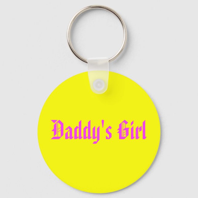 Daddy's Girl Key Ring (Front)