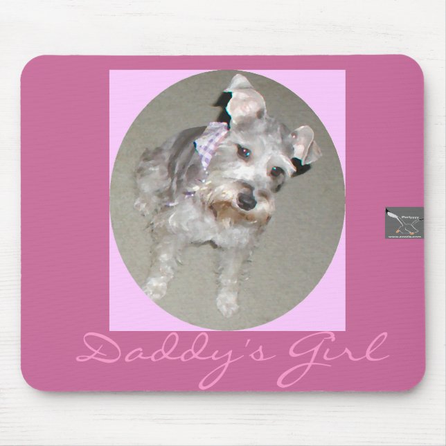 Daddy's Girl Mouse Pad (Front)