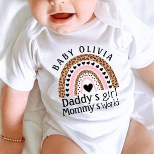Daddy's Girl Mummy's World Mummy Baby Bodysuit