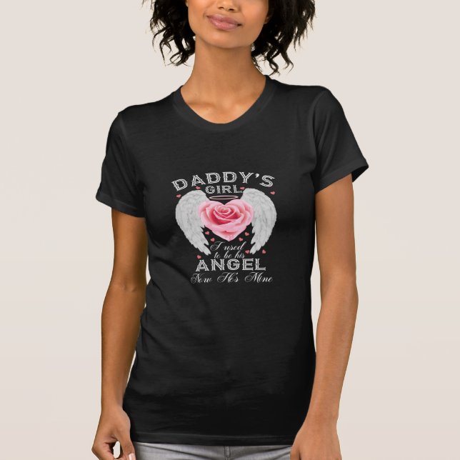 Daddy's Girl Slim T-Shirt (Front)