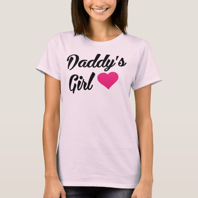 Daddy's Girl T-Shirt Tumblr (Front)