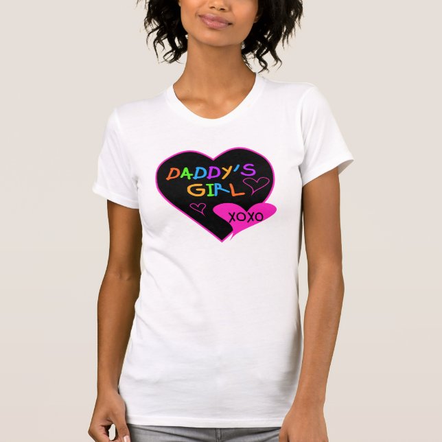 Daddy's Girl T Shirts, Mugs, Pillows, Stationary T-Shirt (Front)