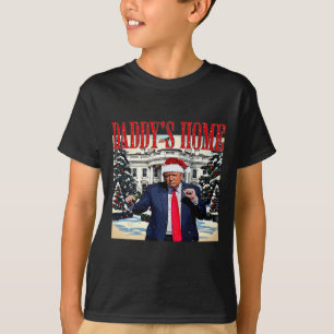 Daddy's Home Christmas Edition White House Trump D T-Shirt