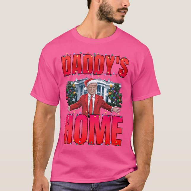 Daddy'S Home - Donald Trump T-Shirt (Front)