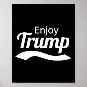 Daddy's Home Enjoy Trump Funny Tee Republicans Con Poster