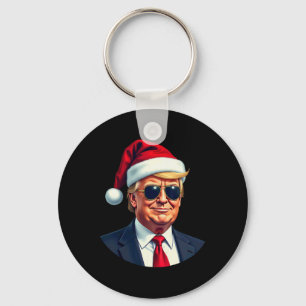 Daddy's Home Trump Claus Sungles Key Ring