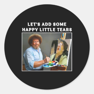 Daddy's Home Trump Funny Political Tee Gag Gift Re Classic Round Sticker
