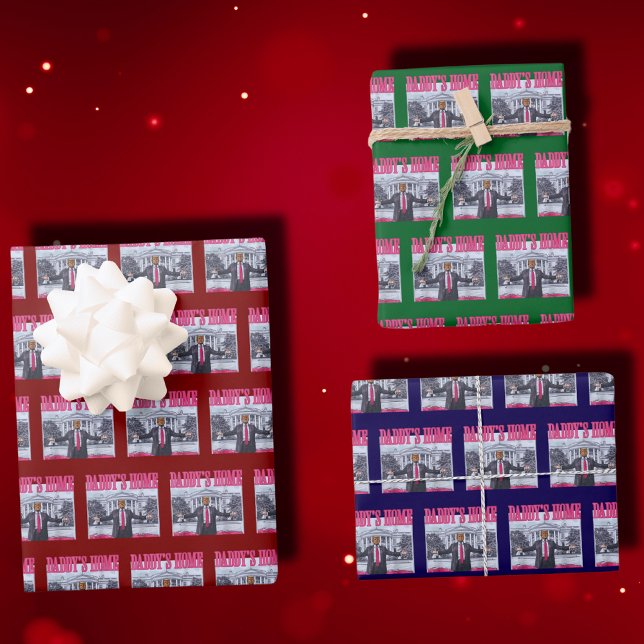 Daddy's Home Trump Gift Wrap (Creator Uploaded)