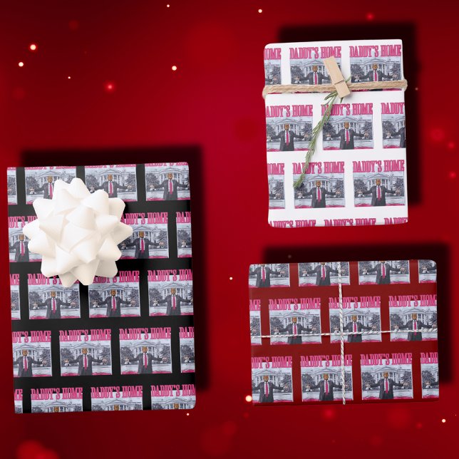 Daddy's Home Trump Gift Wrap (Creator Uploaded)