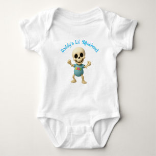 Daddy's Lil Bonehead One-Piece Baby Bodysuit