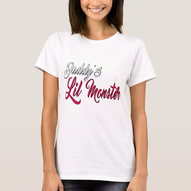  Daddy's Lil Monster , Classic  T-Shirt (Front)