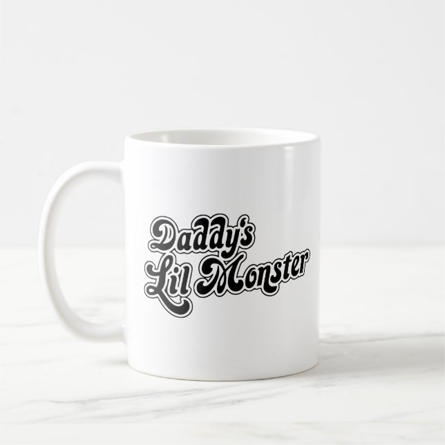 Daddy's Lil Monster Coffee Mug (Left)
