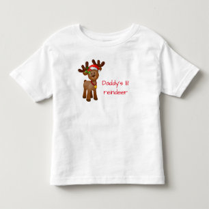 Daddy's Lil' Reindeer Toddler T-Shirt
