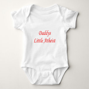 Daddys Little Atheist Baby Bodysuit