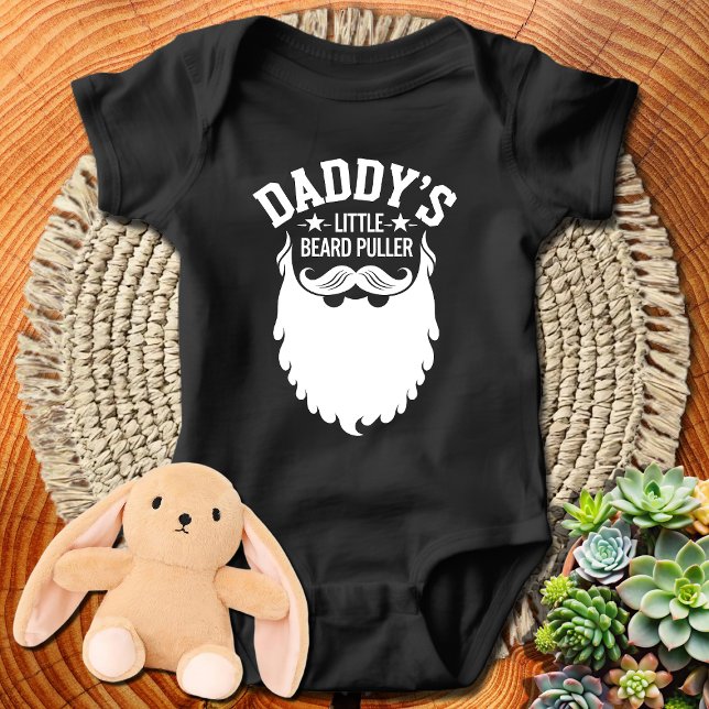 Daddy's Little Beard Puller Baby Bodysuit (Creator Uploaded)