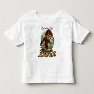 Daddy's Little Bigfoot Toddler T-Shirt