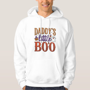 Daddys Little Boo Vintage Halloween Hoodie