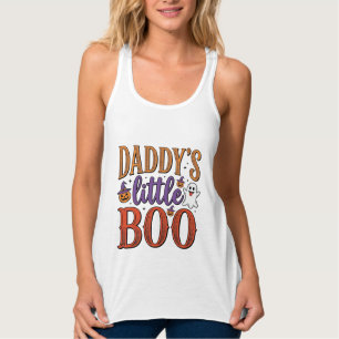 Daddys Little Boo Vintage Halloween Singlet