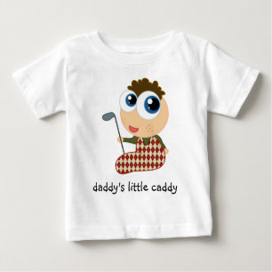 Daddy's Little Caddy Kids Tee Shirt