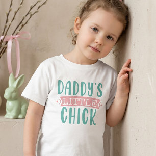 Daddy's Little Chick Easter T-Shirt for Kids