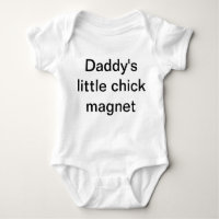 Daddy's Little Chick Magnet